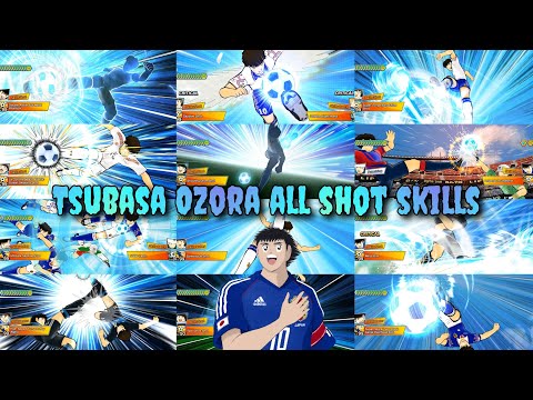 Tsubasa Ozora all shot skills (Captain Tsubasa Dream Team)