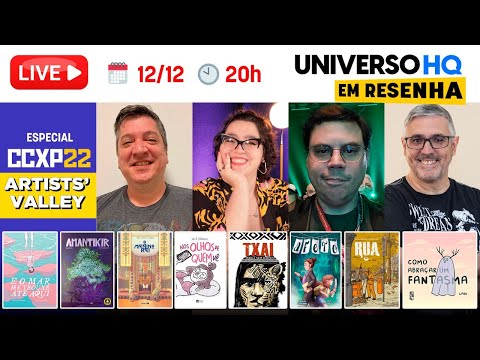 Especial CCXP22 com Cecília Marins! Rua, Txai, O Menino Rei, Amantikir, Afeto e mais!