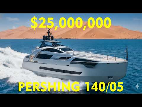 Inside the $25M Pershing 140 Aluminum Superyacht: The Ultimate Flex
