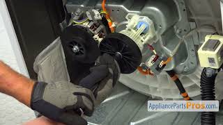 How To: GE Washer Transmission Pulley and Nut WH03X32097