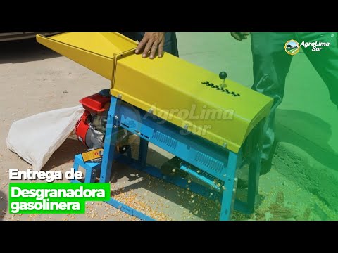 PRUEBA DE LA DESGRANADORA GASOLINERA | Cañete,Lima - Perú | AgroLima Sur