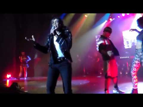 Dantanio as MJ performing Beat It and Bad :)