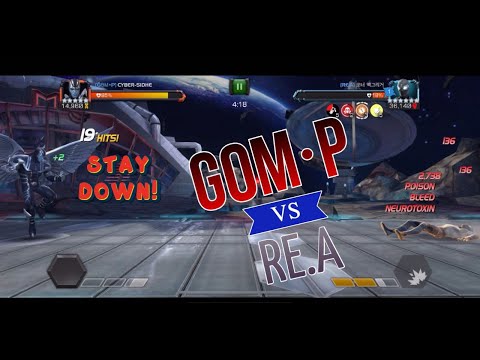 AW S29. War 5. GOM·P vs RE.A - Smallest margin for error! Marvel Contest of Champions