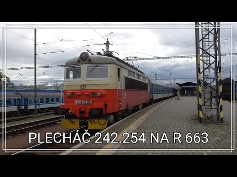 ČD 242.254 - R 663 ,,Rožmberk" - České Budějovice - 5.10.2019
