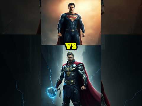 Superman vs Thor Vs Goku (Hulk, Shazam, Deadpool, Flash, Venom, Joker, Thanos, Captain America)