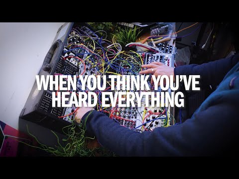 An hour of live modular techno practice, no talking.