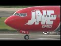 Waw Ada Pesawat JNE Express Dari Trigana Boeing 737 Landing Dan Take Off Bandara Soekarno Hatta CGK
