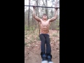 Abs workout with 15 y o natural bodybuilder