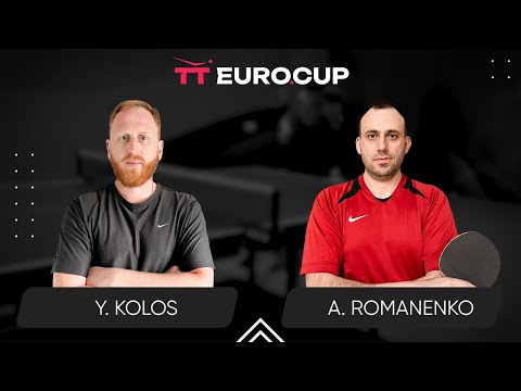 13:40 Yurii Kolos  - Andrii Romanenko  21.10.2023 TT Euro.Cup Ukraine  Professional. TABLE 3