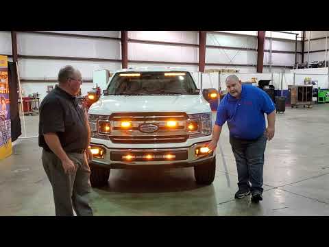 Whelen vehicle lights including lightbar  Video