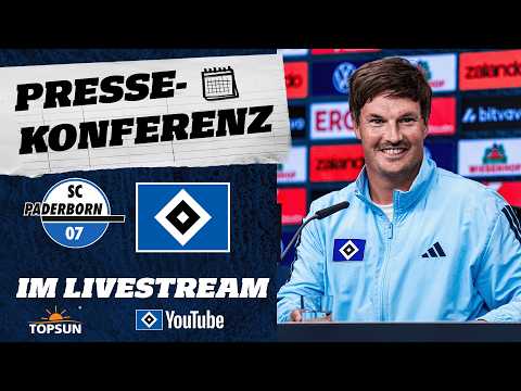 RE-LIVE: PRESSEKONFERENZ MIT MERLIN POLZIN | SC Paderborn vs. HSV