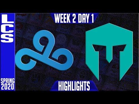 C9 vs IMT Highlights | LCS Spring 2020 W2D1 | Cloud9 vs Immortals