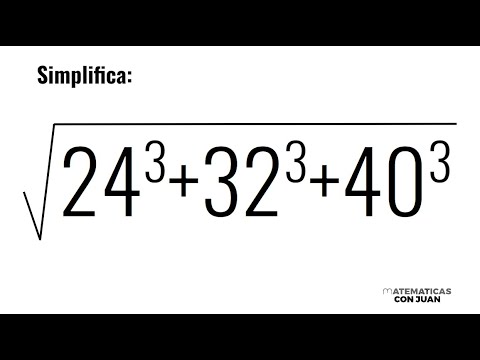 ¿PUEDES SIMPLIFICAR ESTA RAÍZ CUADRADA USANDO PROPIEDADES? Matemáticas Básicas