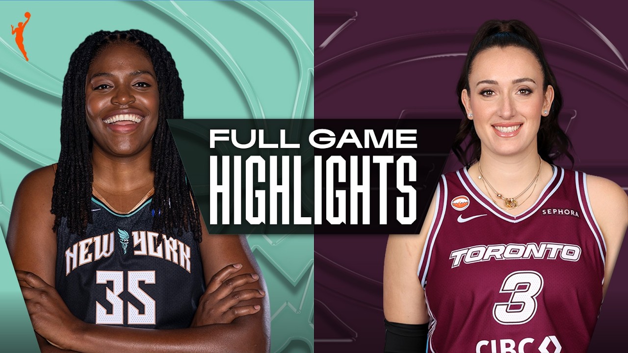 6월04일 토론토 뉴욕 WNBA 하이라이트