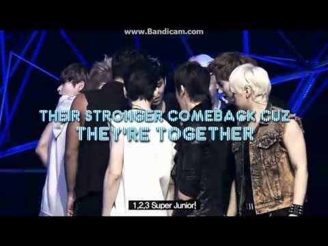 [HD] 120710 Super Junior - Fighting Message~ @ M! Countdown