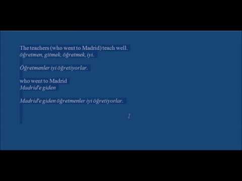 Online Turkish Lessons - Lesson # 17