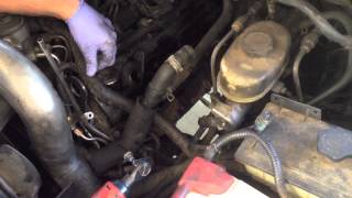 6.0 Ford powerstroke diesel hydrolocked. Locked up with a no crank