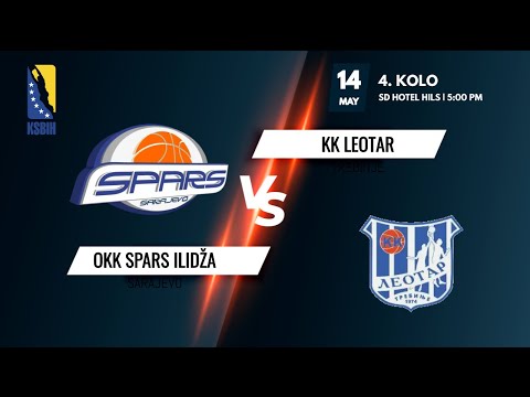 OKK Spars Ilidža vs KK Leotar - 4. kolo - Liga 6 - KSBIH  - 2021/2022