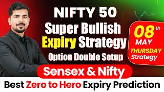 Download Lagu Nifty 50 Prediction and Bank Nifty Sensex Analysis for | 8 May 2025 | PTS Trading Services Thumbnail