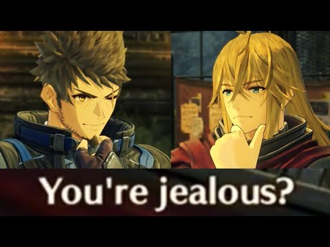 Rex & Shulk talking about their kids Glimmer & Nikol | Xenoblade Chronicles 3