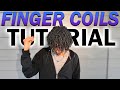 How To Do Finger Coils Tutorial