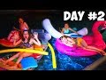 LAST TO FALL IN THE POOL WINS 1000 Version Of Mr Beast Challenge