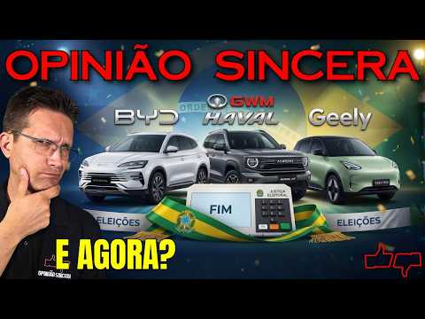 O QUE VAI ACONTECER? Novo presidente vai ACABAR com o CARRO ELÉTRICO chinês? Devo ficar PREOCUPADO?