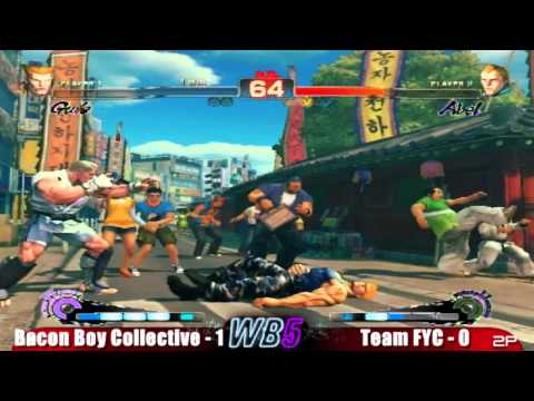 Bacon Boy Collective vs Team FYC WB5 SSF4 Teams
