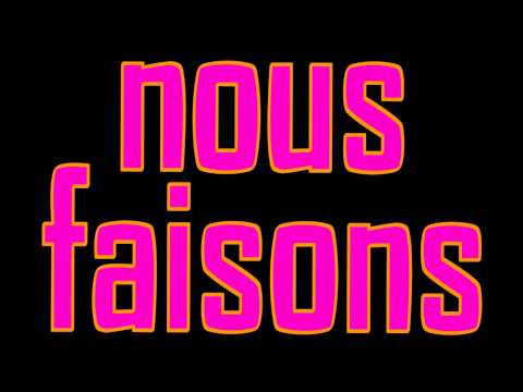 Verbe faire - Présent de l'indicatif - alain le lait