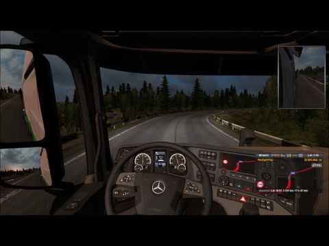 Euro Truck Simulator 2 + ProMods 2.1 Moskushamn-Kristiinankauponki part 2