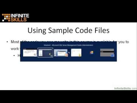 Microsoft SQL Server Exam 70-461 Tutorial | Using Sample Code Files