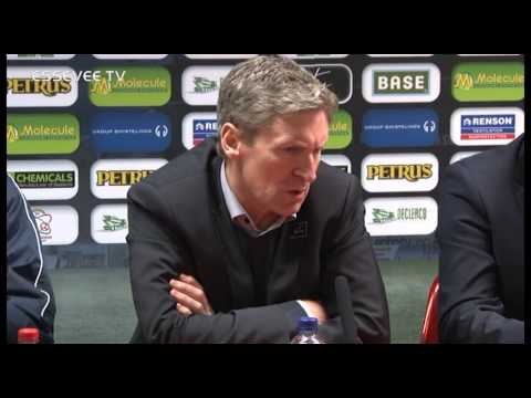 Persbabbel Francky Dury na Essevee - Sporting Lokeren (PO1)