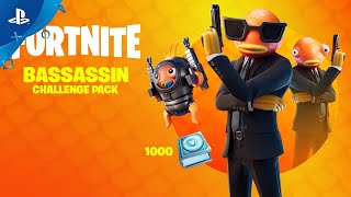 Watch and explore about Fortnite — Bassassin Quest Pack DLC XBOX One//Serie X|S CD-Key (ARG)