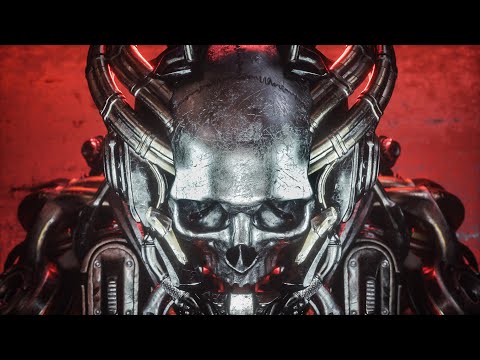 Cyberpunk Dark Synthwave Music - Chrome Skull // Royalty Free No Copyright