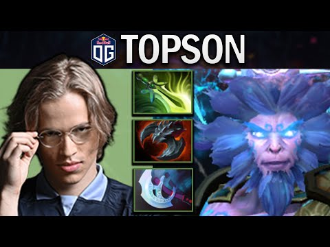 OG.TOPSON MONKEY KING WITH 16 KILLS & BUTTEFLY - DOTA 2 PRO GAMEPLAY