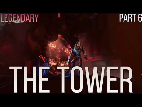 Halo Infinite Campaign - Legendary - Part 6 The Tower (PC Ultra settings 60fps)