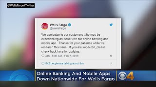 Online Banking, Mobile App Are Down Nationwide For Wells Fargo