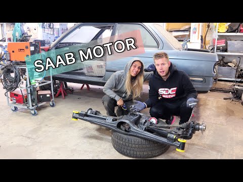 SPARKAR UT RUTORNA PÅ E30in OCH BYGGER BUR!