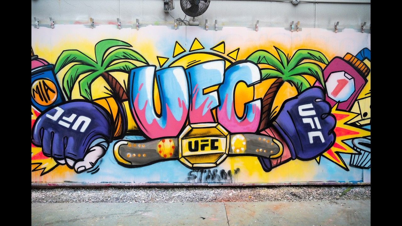 #UFC327 Explorando el Arte Urbano en Wynwood Walls 🎨