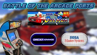 Battle of the Arcade Ports - Outrun - Gameboy Advanced V Master System