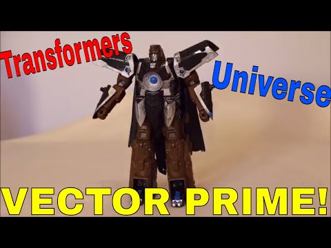 Transformers Universe (2008) Vector Prime with Safeguard - GotBot True Review NUMBER 406