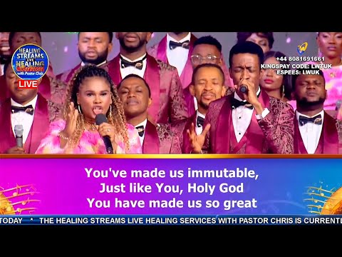 THE GLORY OF THE UNSEEN GOD - LOVEWORLD SINGERS || HEALING STREAMS MARCH 2025