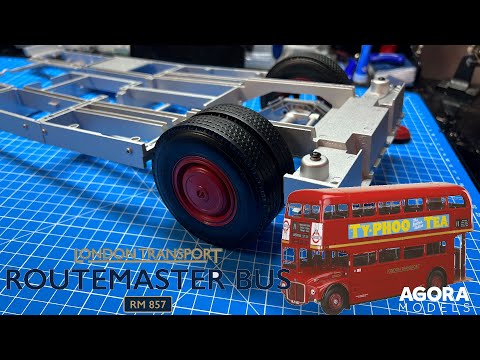 Build the London Transport Routemaster Bus RM857 1:12 Scale - Pack 2 - Stages 11-20