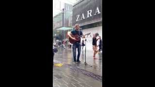 Why Does It Always Rain On Me- Travis (Cover by Joe Moore) Pitt Street Mall