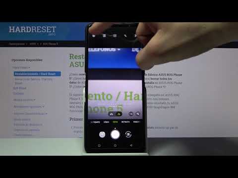 Cómo restaurar la configuración de cámara en ASUS ROG Phone 5 - restablecer ajustes