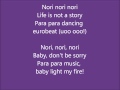 Nori Nori Nori Judy Crystal Lyrics Wmv
