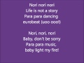 Nori Nori Nori - Judy Crystal - Lyrics .wmv 