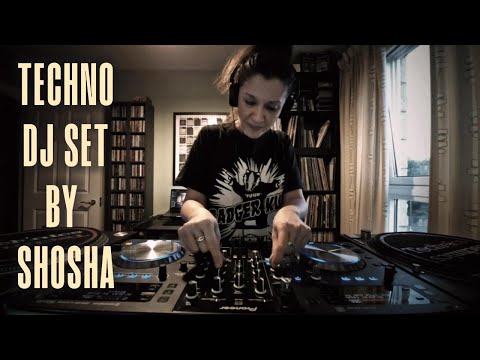 Techno DJ Set | DJ Shosha | Home Session (Played at Barnton Nuclear Bunker in Edinburgh March 2025)
