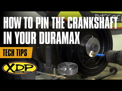 How to Pin the Crankshaft in your 2001-2016 Duramax | XDP Tech Tips