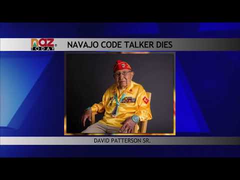 David Patterson Sr., A Navajo Code Talker for WWII, Dies